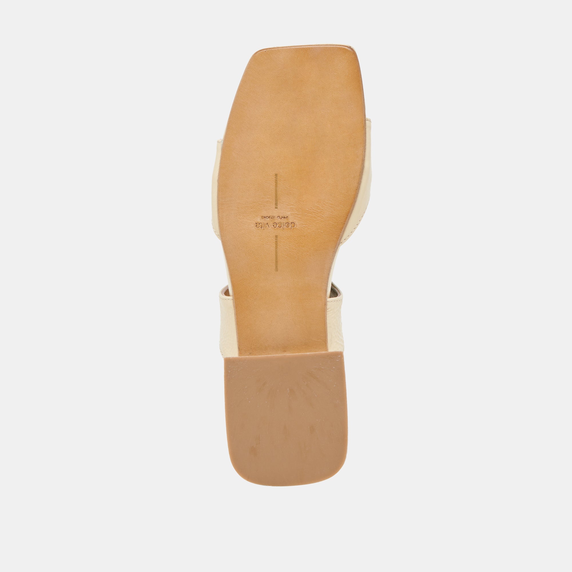 LAVERN SANDALS LIGHT YELLOW CRINKLE PATENT | Women Dolce Vita