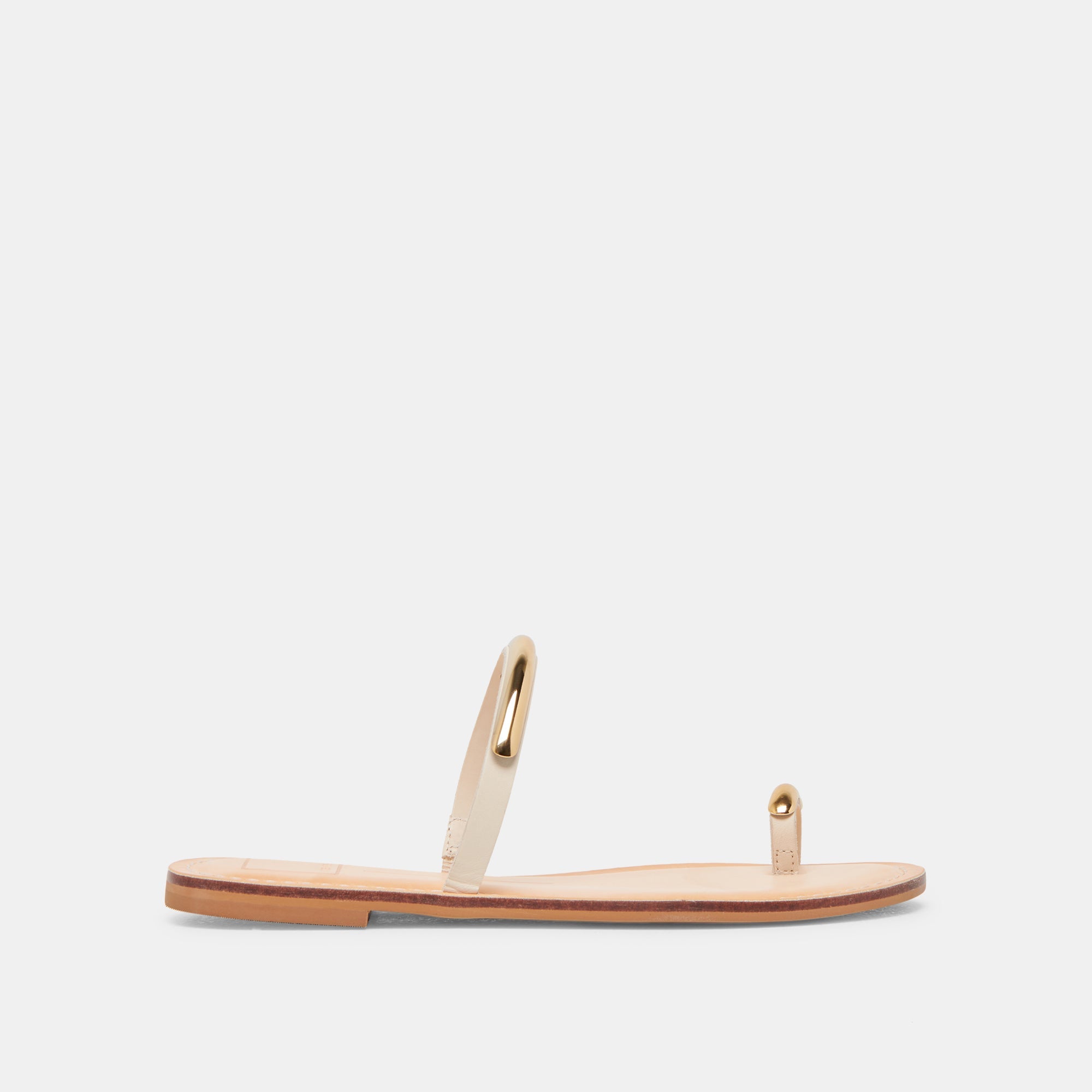 WINK WIDE SANDALS BONE LEATHER | Dolce Vita Women