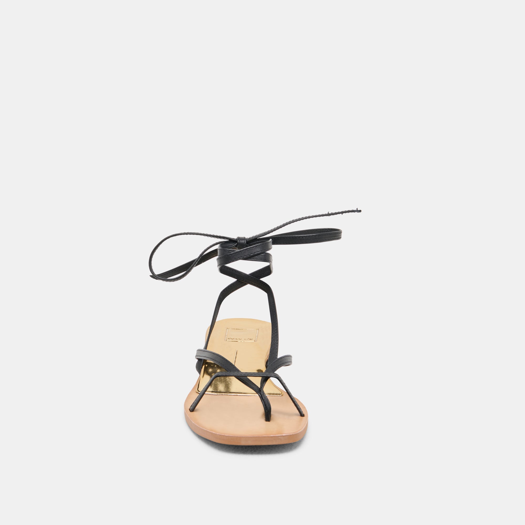 RUDIE SANDALS BLACK LEATHER | Women Dolce Vita