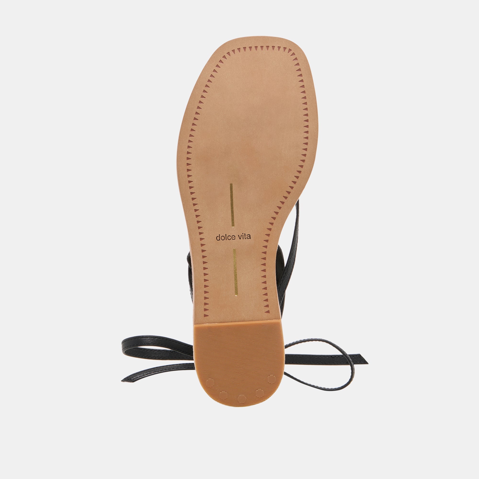 RUDIE SANDALS BLACK LEATHER | Women Dolce Vita