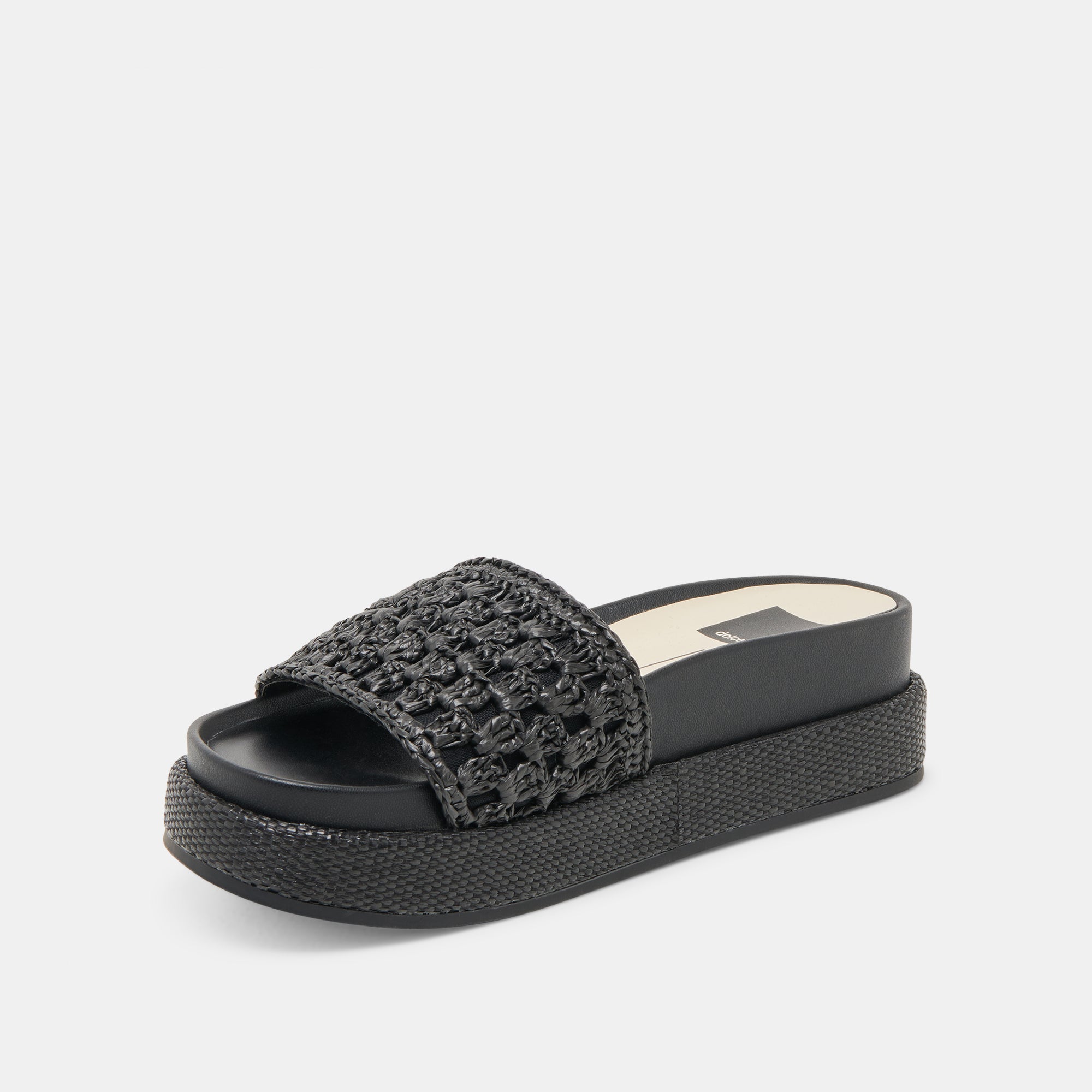SIDONA SANDALS ONYX RAFFIA | Dolce Vita Women