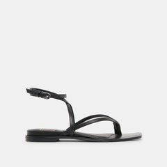 Tyrice Black Leather Sandals | Dolce Vita Women