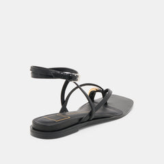 Tyrice Black Leather Sandals | Dolce Vita Women