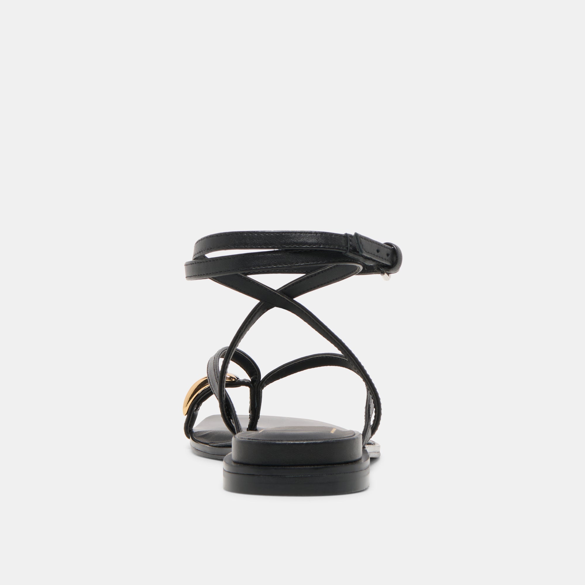 Tyrice Black Leather Sandals | Dolce Vita Women