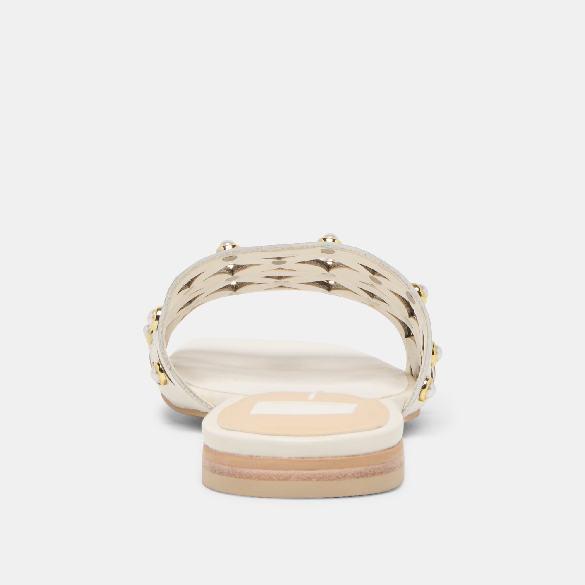 Berrit White Leather Sandals | Women Dolce Vita