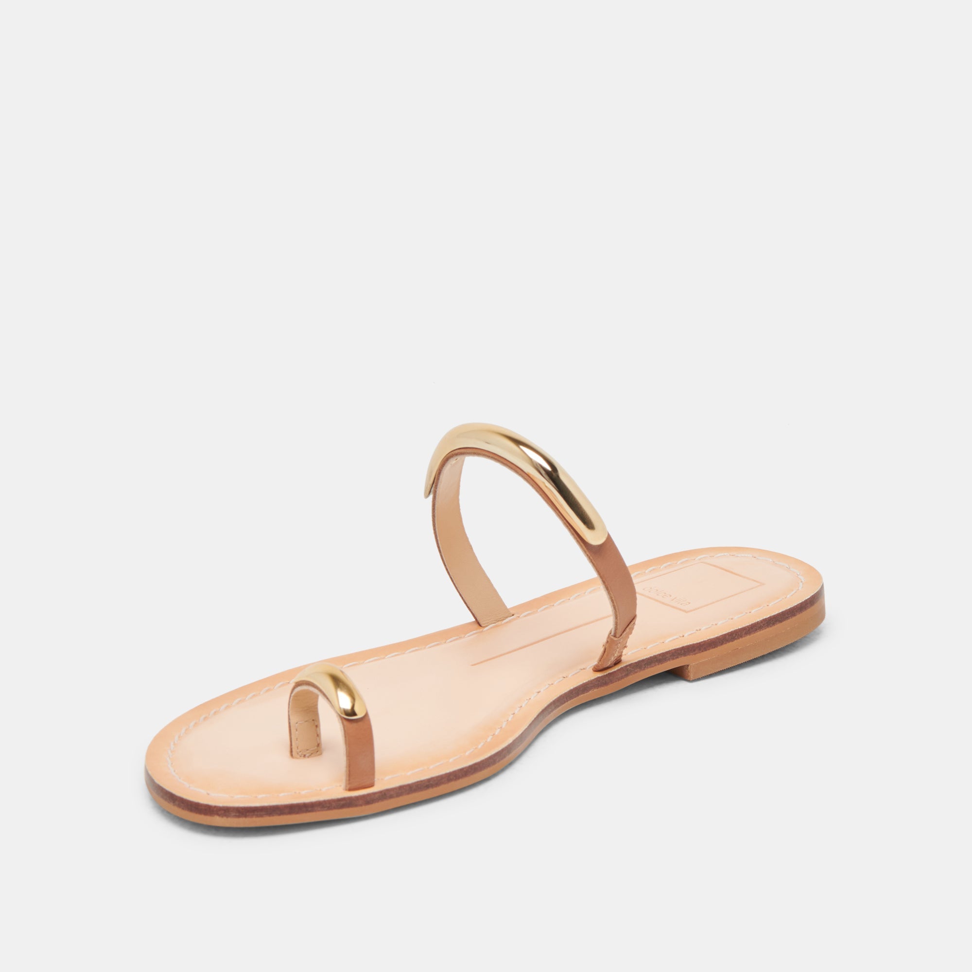 WINK WIDE SANDALS SADDLE LEATHER | Dolce Vita Women