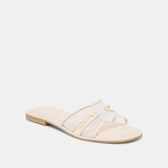 Flori Off White Mesh Sandals | Dolce Vita Women