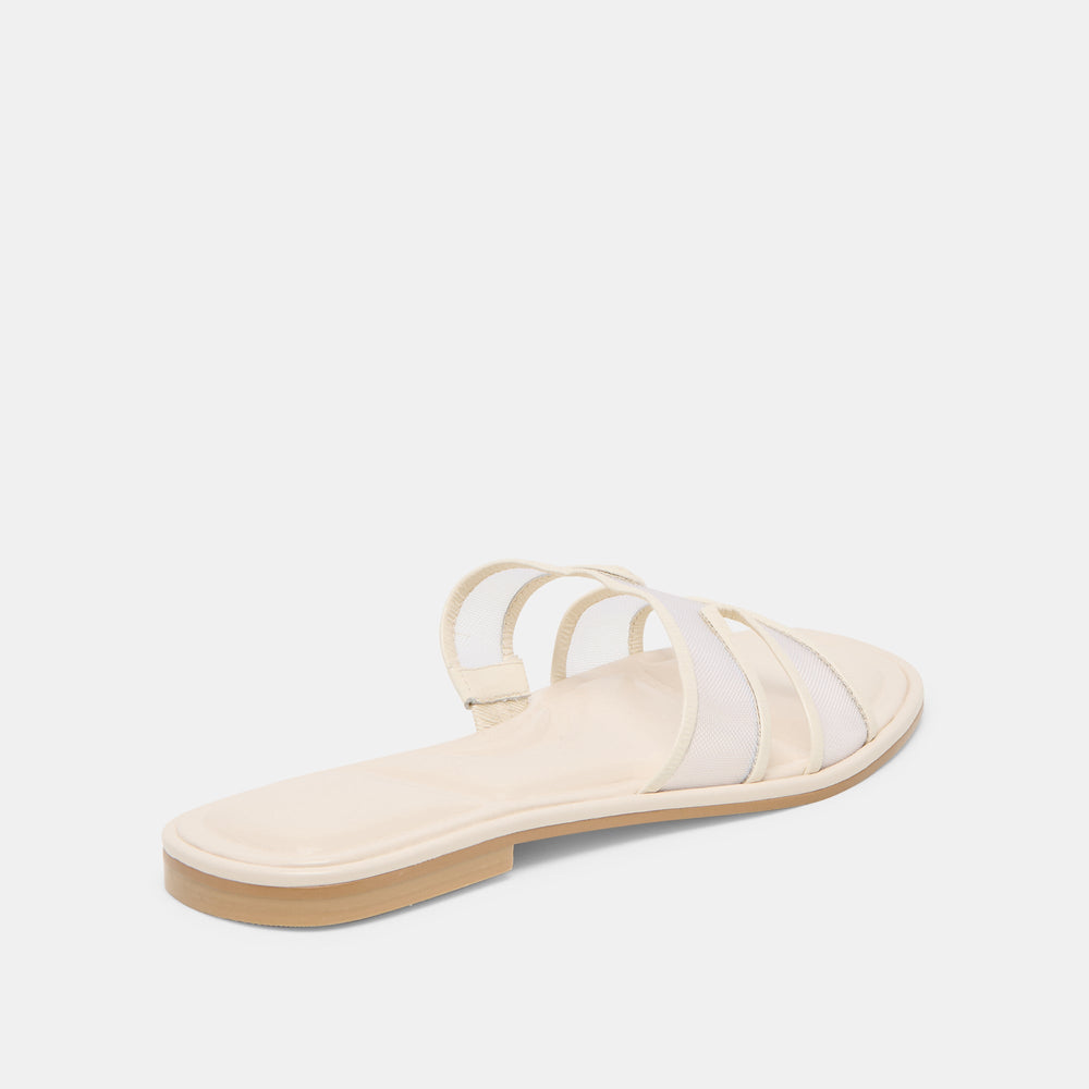 Flori Off White Mesh Sandals | Dolce Vita Women