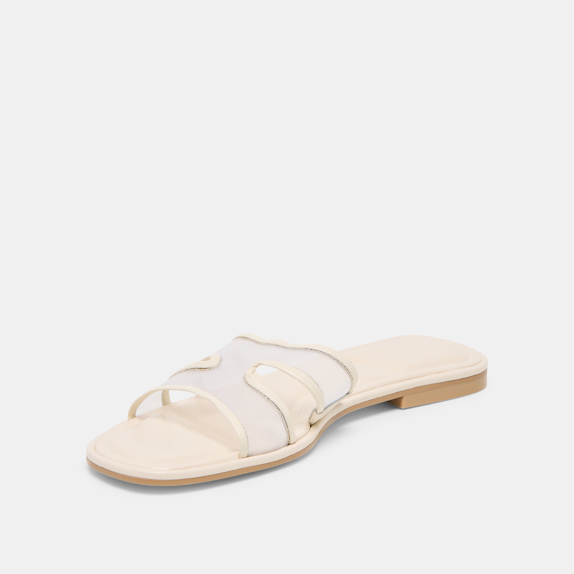 Flori Off White Mesh Sandals | Dolce Vita Women