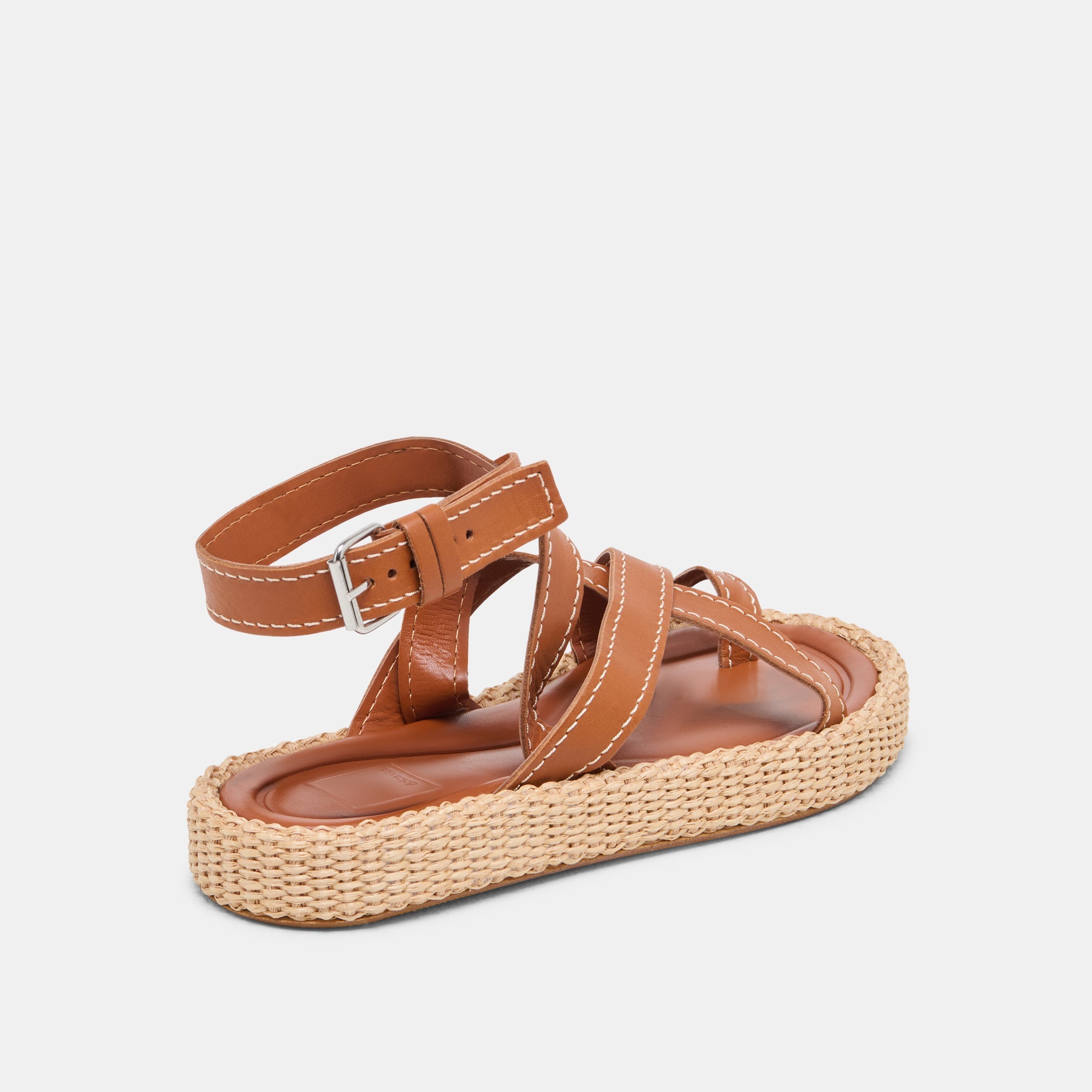 ROXIE SANDALS BROWN LEATHER | Women Dolce Vita