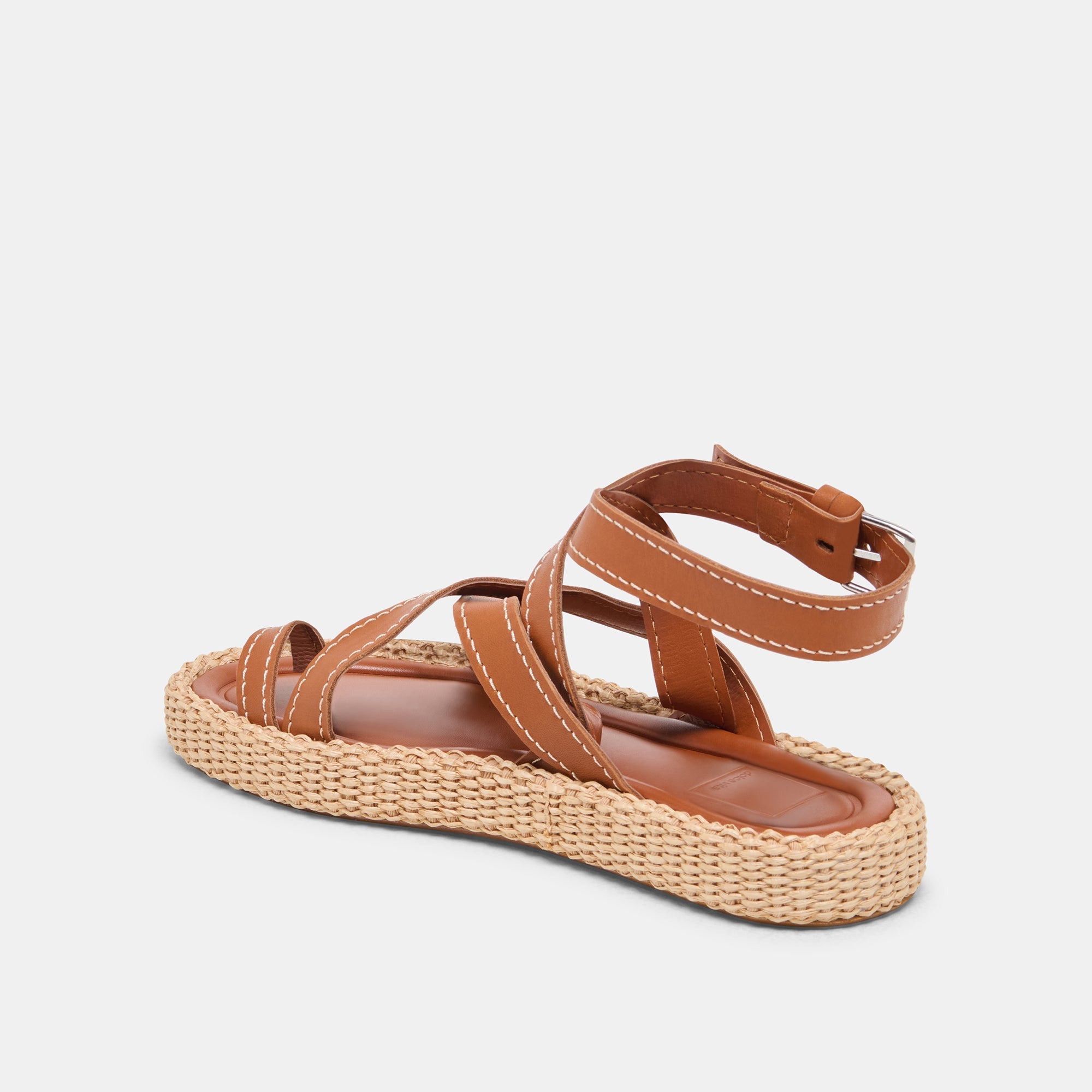 ROXIE SANDALS BROWN LEATHER | Women Dolce Vita