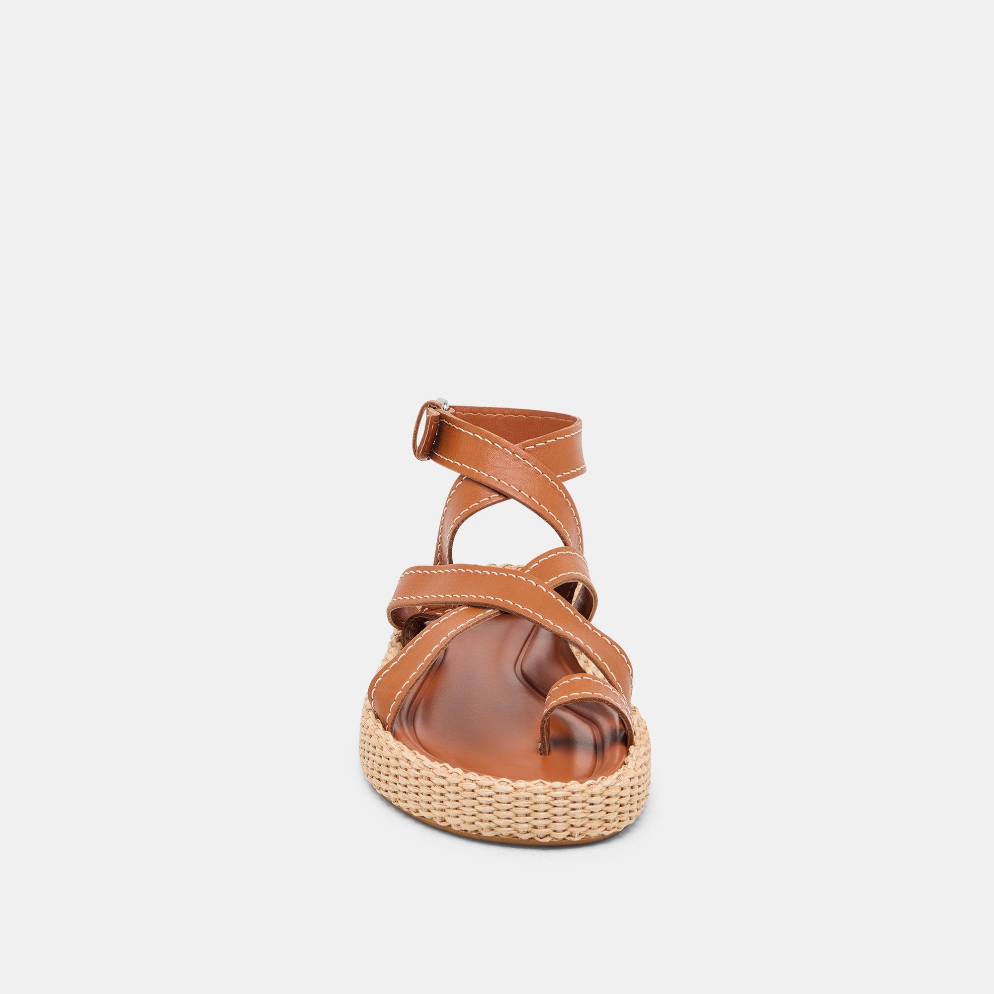 ROXIE SANDALS BROWN LEATHER | Women Dolce Vita