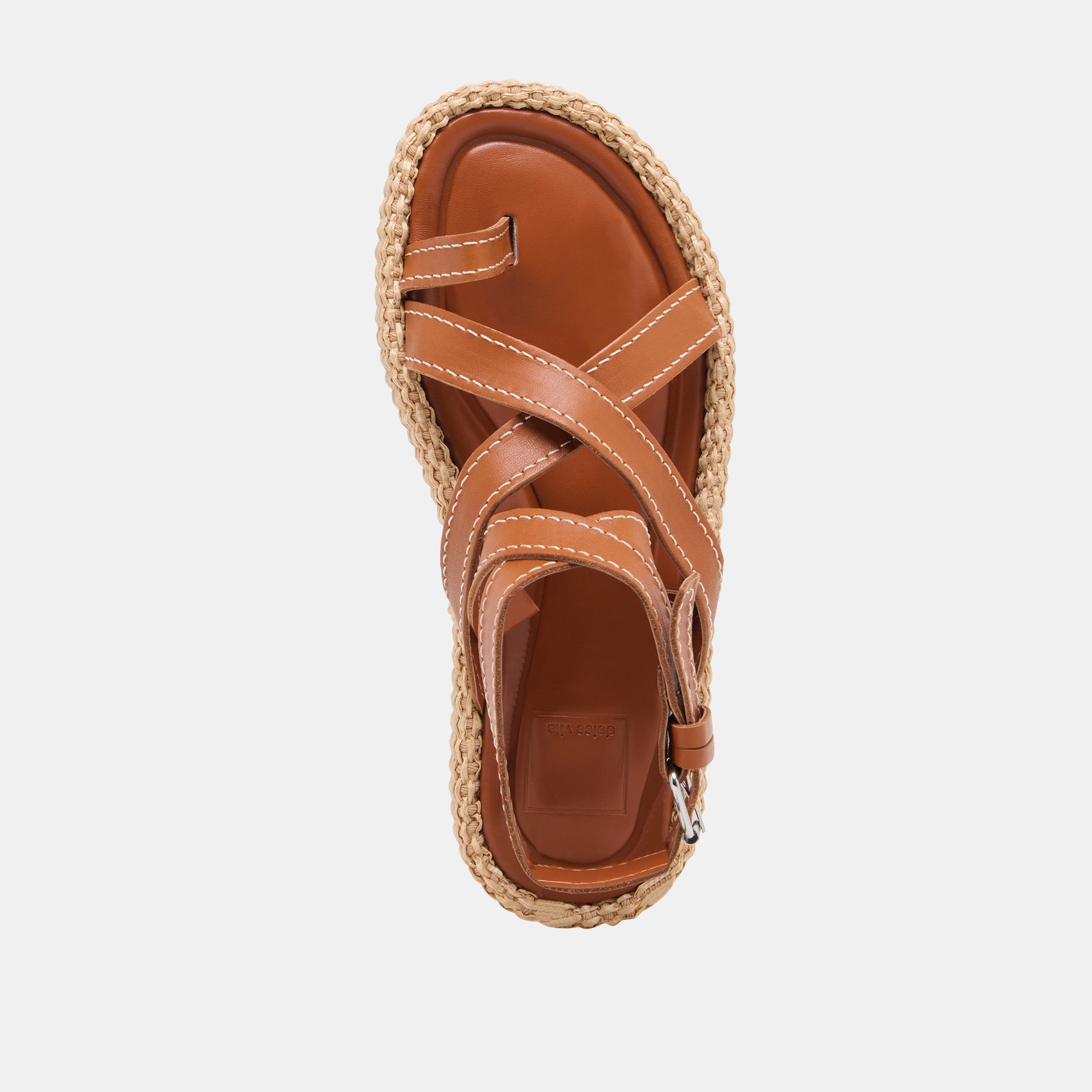 ROXIE SANDALS BROWN LEATHER | Women Dolce Vita