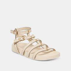 Susana Creme Leather Sandals | Dolce Vita Women