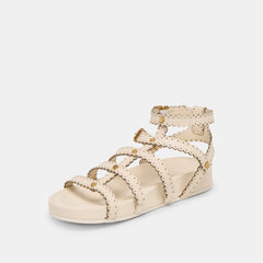 Susana Creme Leather Sandals | Dolce Vita Women