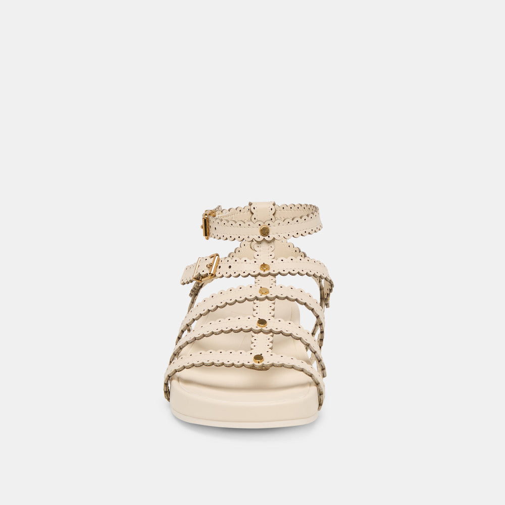 Susana Creme Leather Sandals | Dolce Vita Women