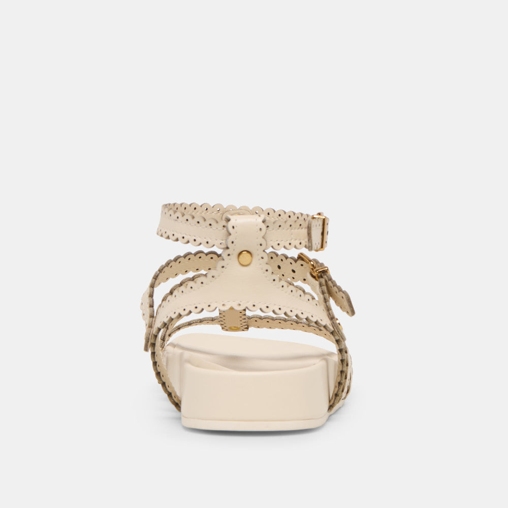 Susana Creme Leather Sandals | Dolce Vita Women