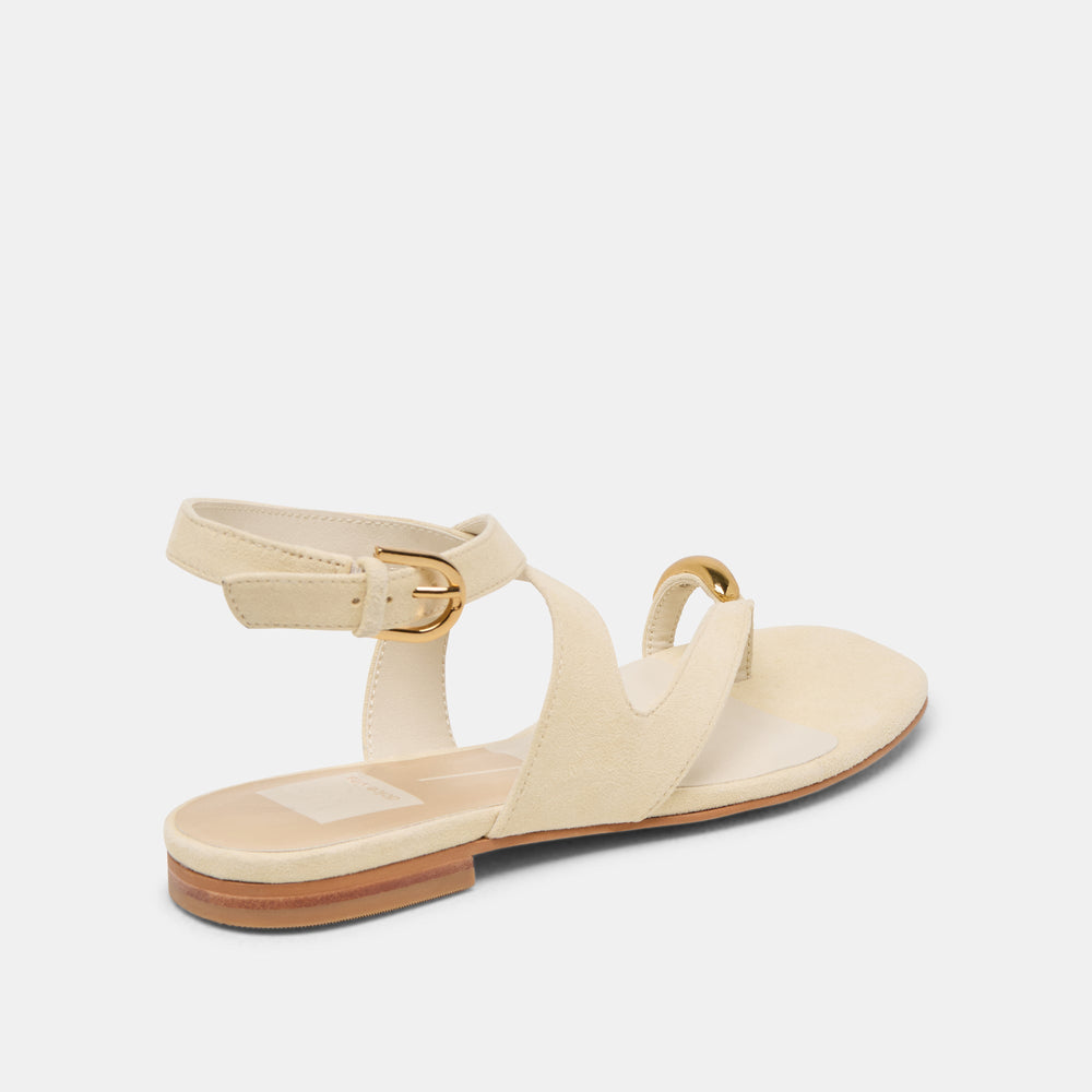 EARLA SANDALS NATURAL SUEDE | Dolce Vita Women
