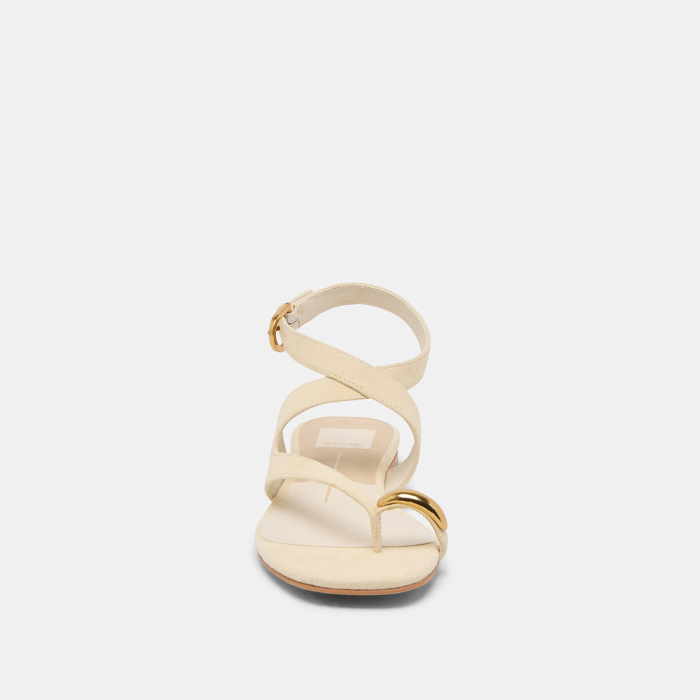 EARLA SANDALS NATURAL SUEDE | Dolce Vita Women