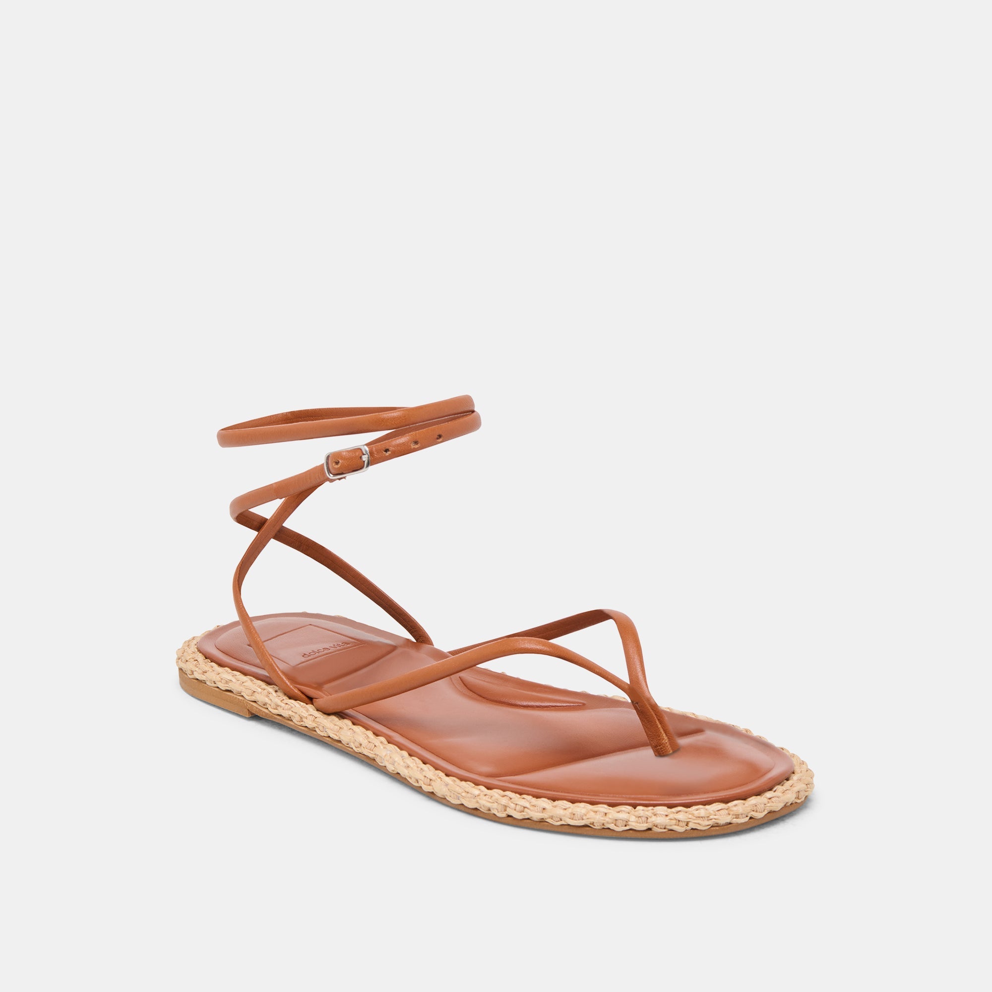 COVE SANDALS BROWN LEATHER | Women Dolce Vita