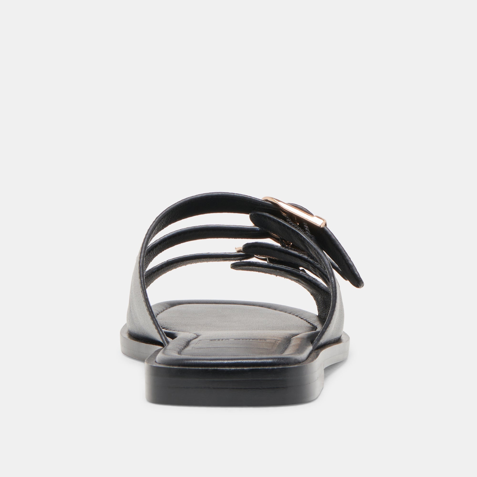 Fin Black Leather Sandals | Dolce Vita Women