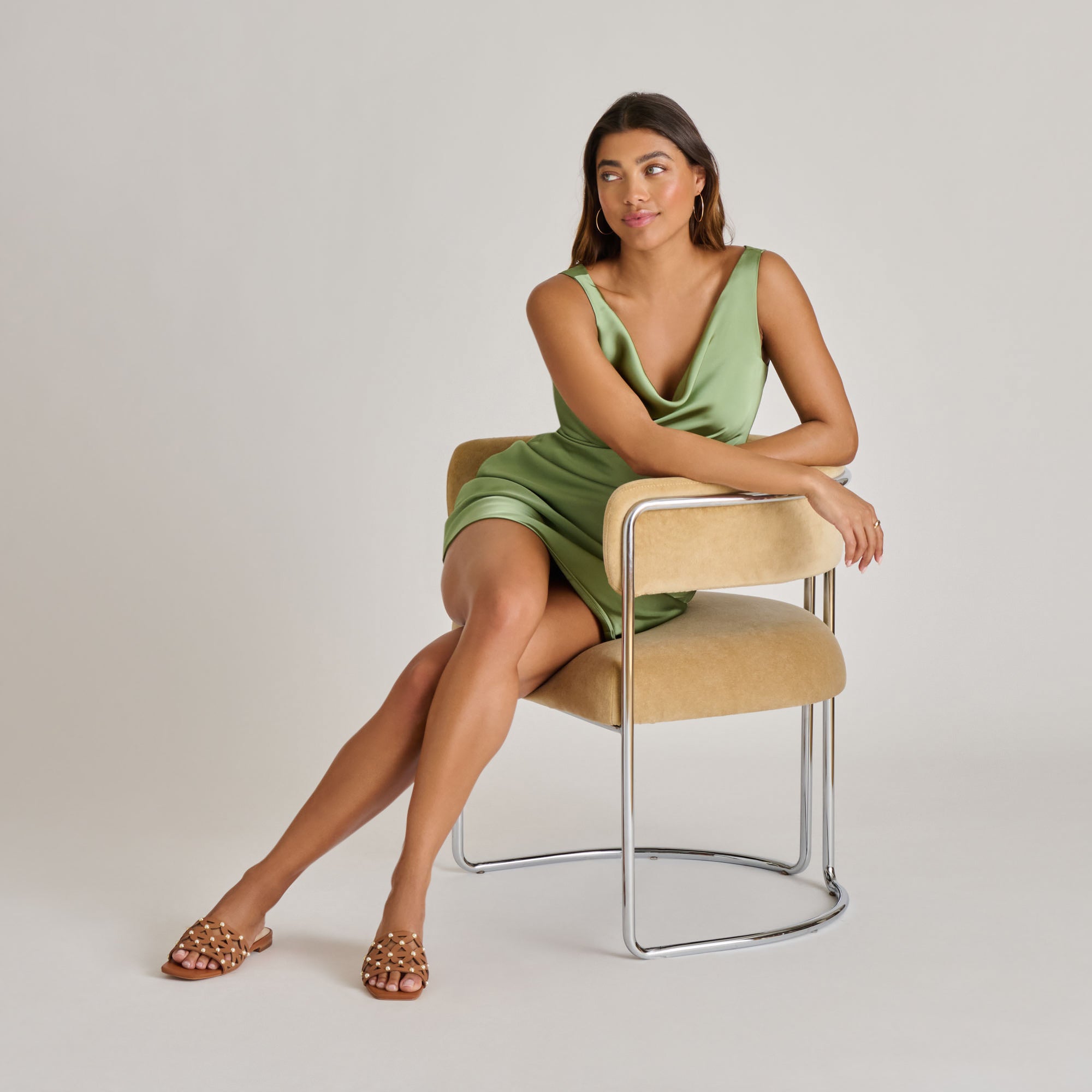 Berrit Saddle Leather Sandals | Women Dolce Vita
