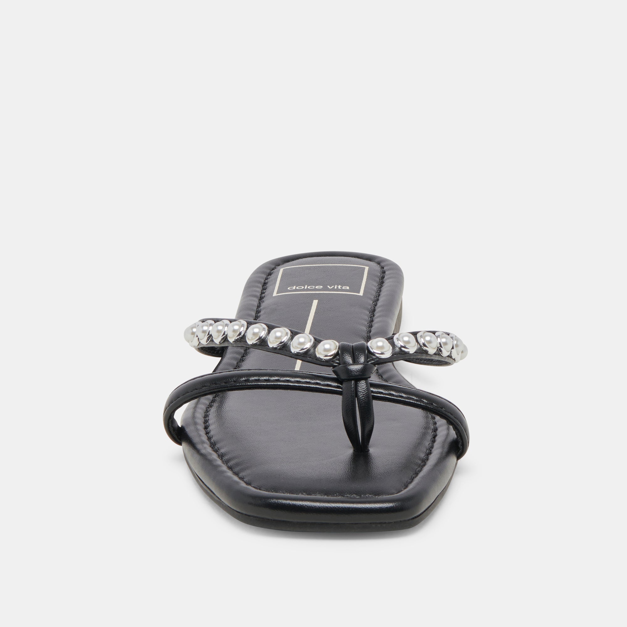 LUCCA PEARL SANDALS BLACK PEARLS | Dolce Vita Women