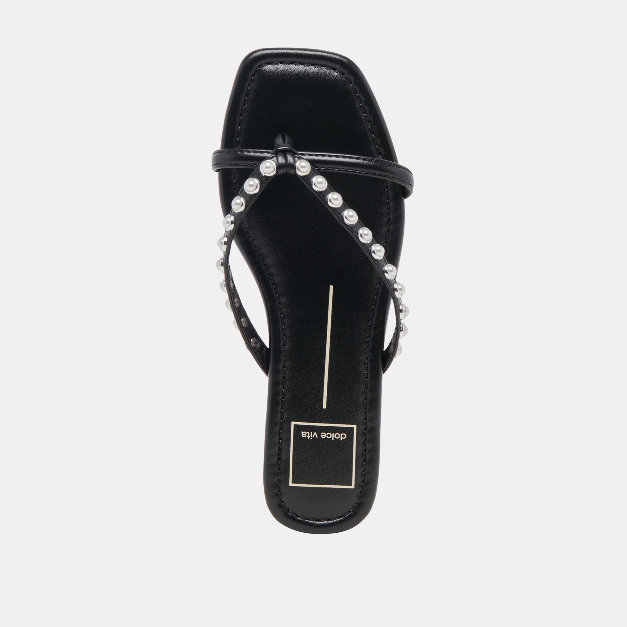 LUCCA PEARL SANDALS BLACK PEARLS | Dolce Vita Women