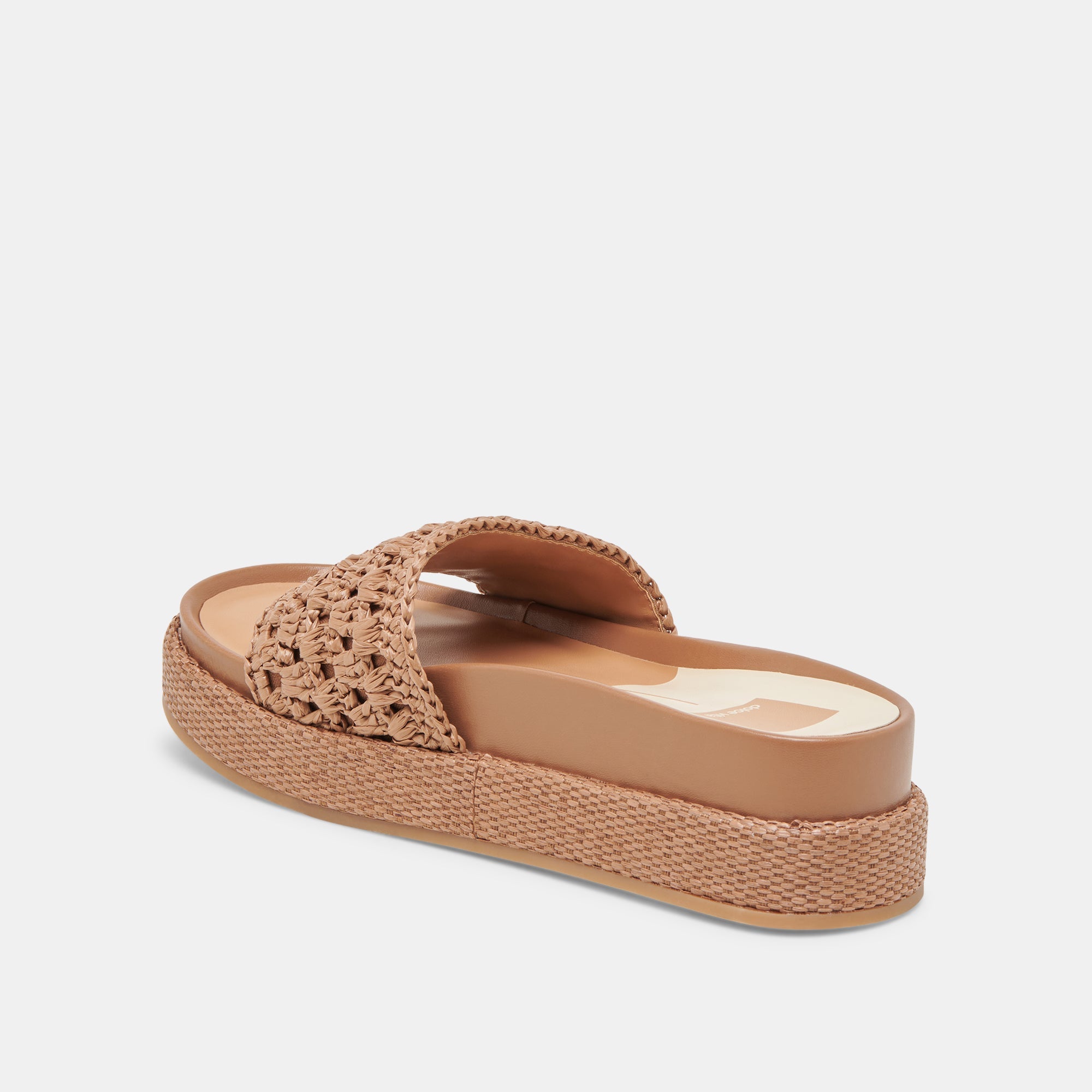 SIDONA SANDALS BROWN RAFFIA | Dolce Vita Women