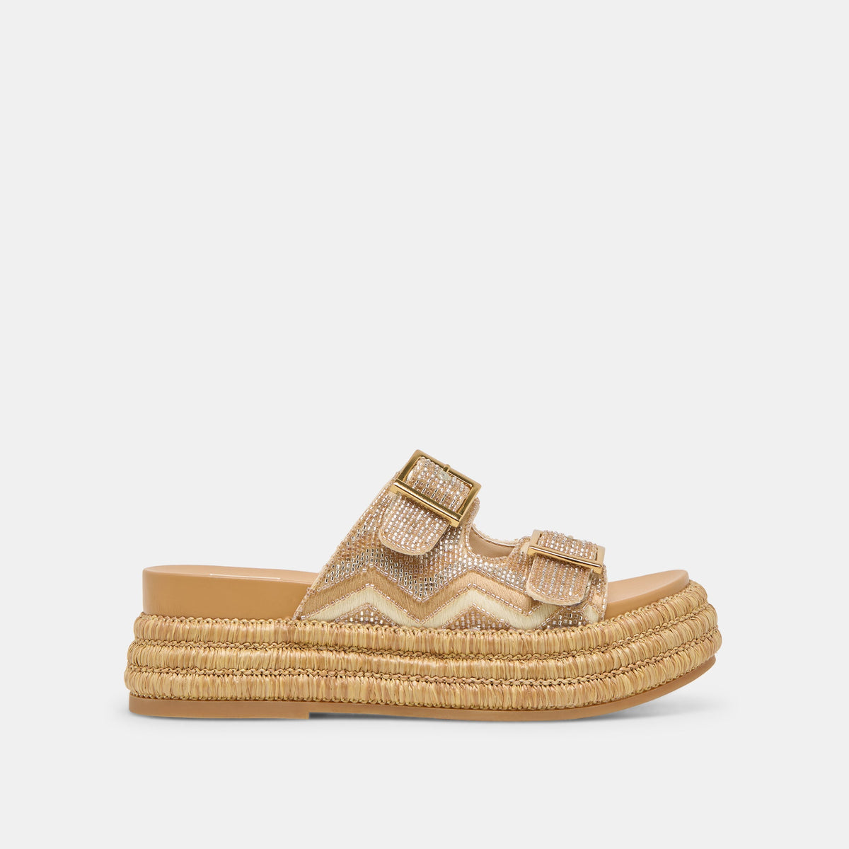 WIXIE SANDALS GOLD MULTI BEADS | Dolce Vita Women