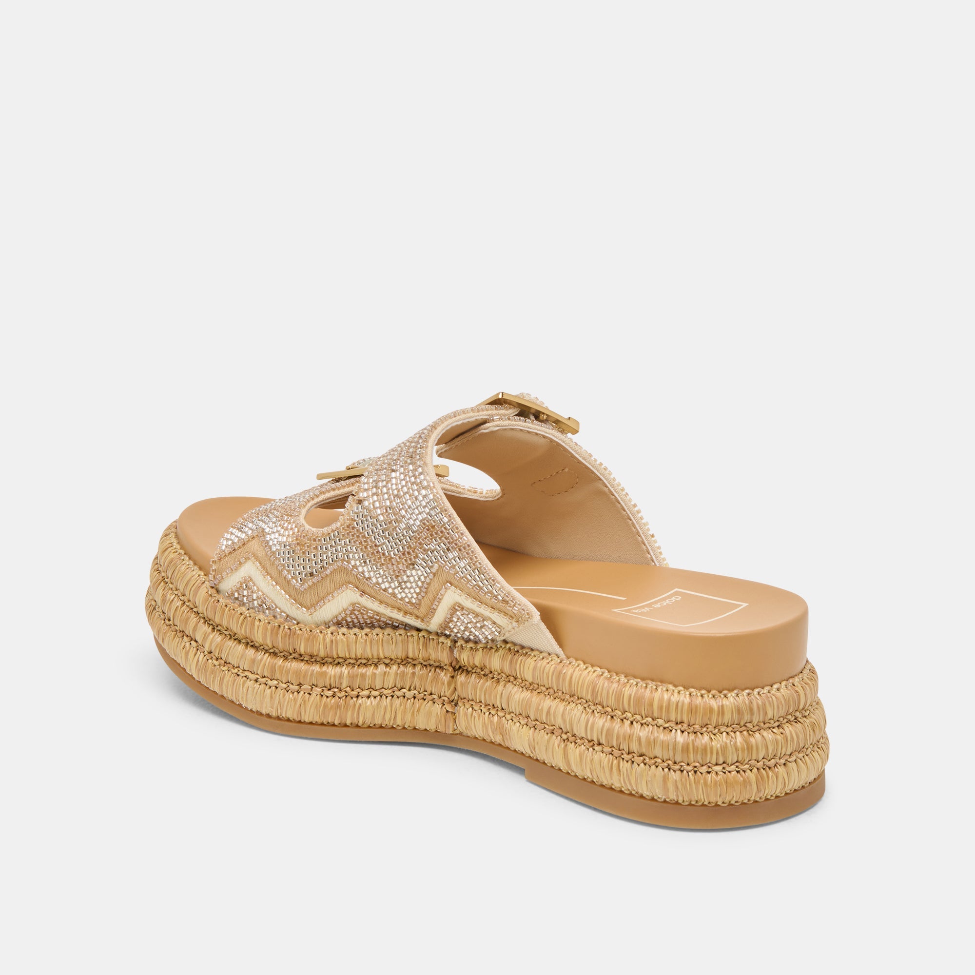 WIXIE SANDALS GOLD MULTI BEADS | Dolce Vita Women