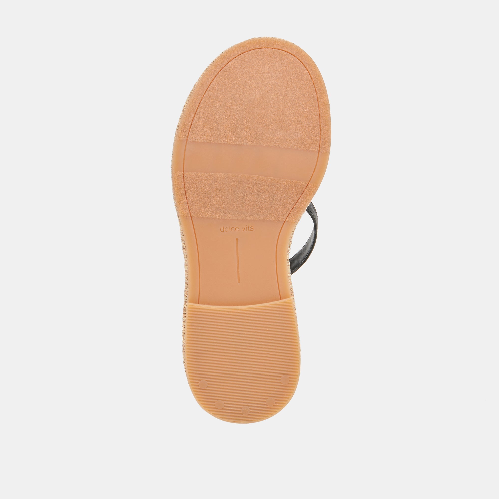 WRILEY SANDALS BLACK WOVEN RAFFIA | Women Dolce Vita