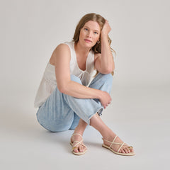 KESHA SANDALS BONE LEATHER | Dolce Vita Women