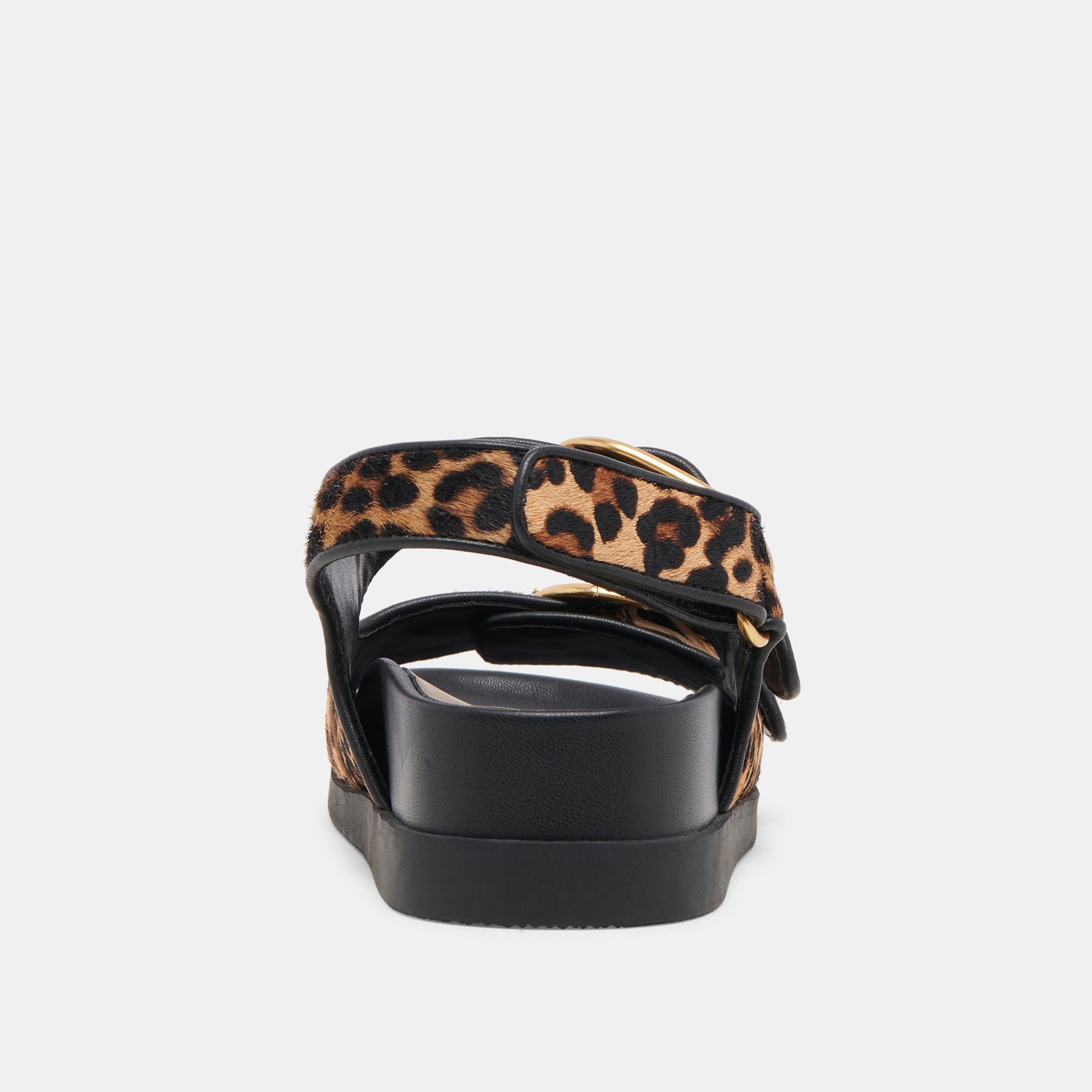 STARLA SANDALS LEOPARD BLACK CALF HAIR | Women Dolce Vita
