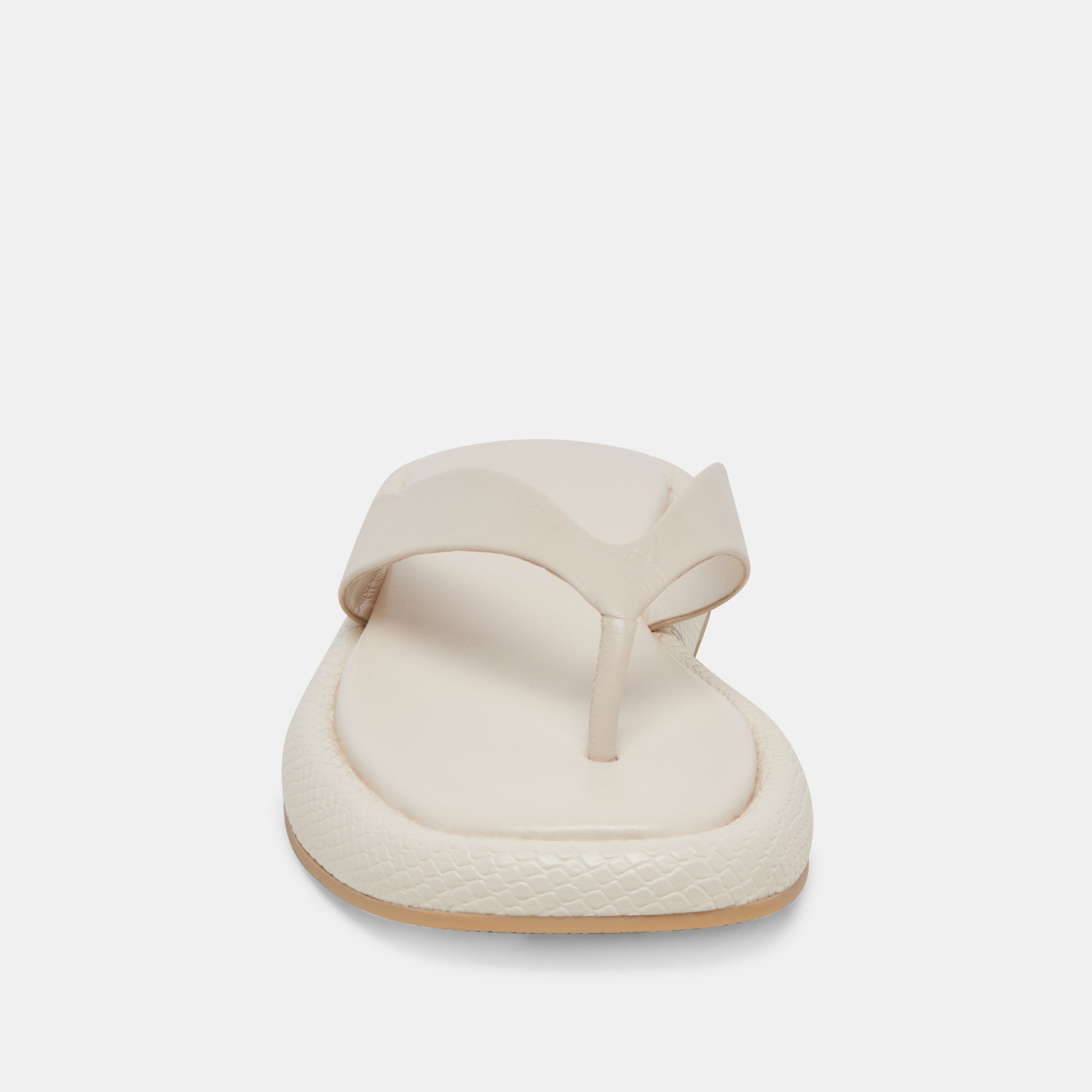 ADIN SANDALS IVORY LEATHER | Women Dolce Vita