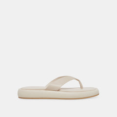 ADIN SANDALS IVORY LEATHER | Women Dolce Vita