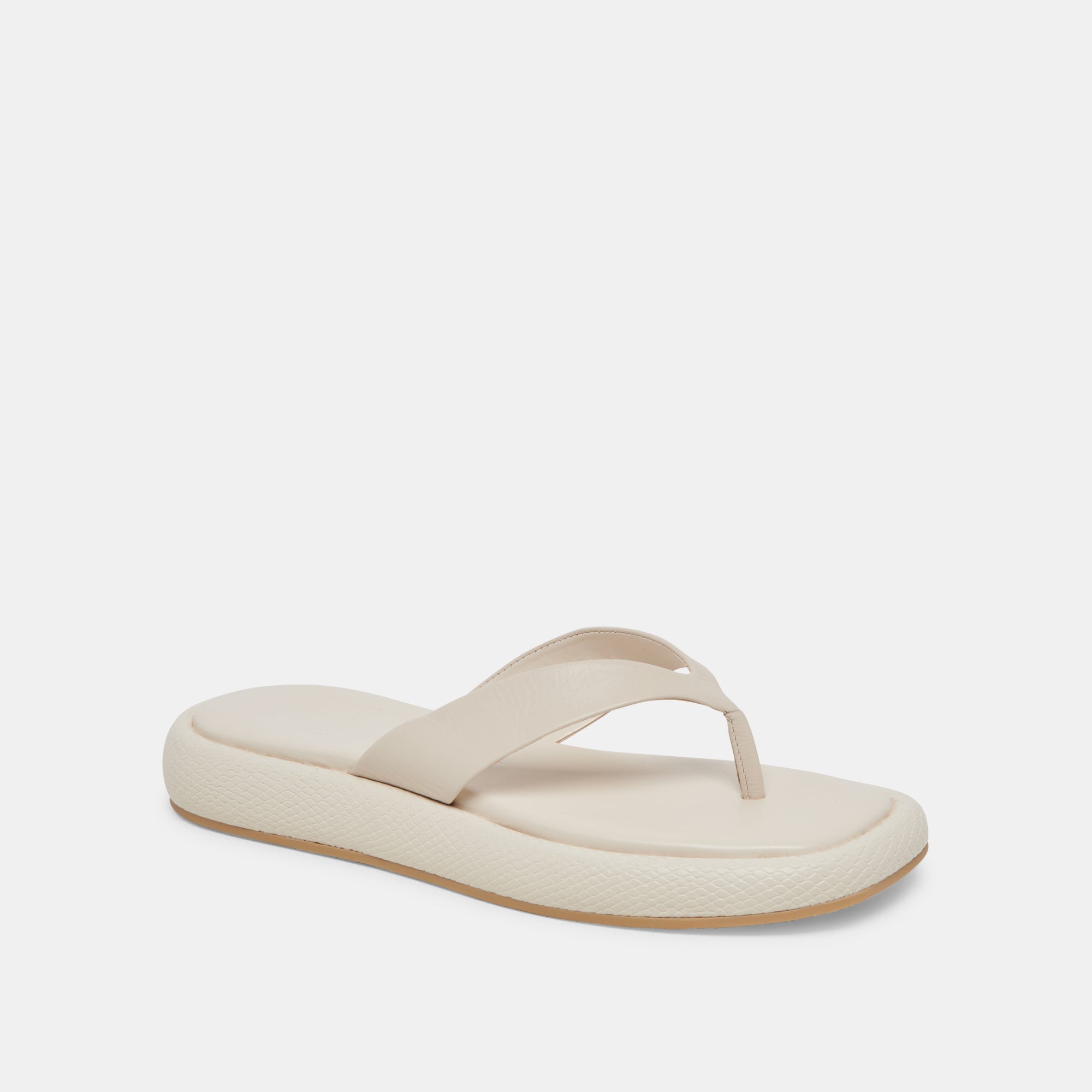 ADIN SANDALS IVORY LEATHER | Women Dolce Vita