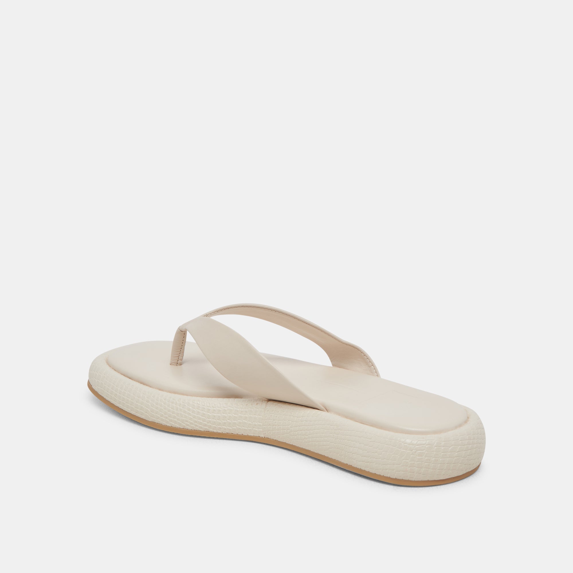 ADIN SANDALS IVORY LEATHER | Women Dolce Vita