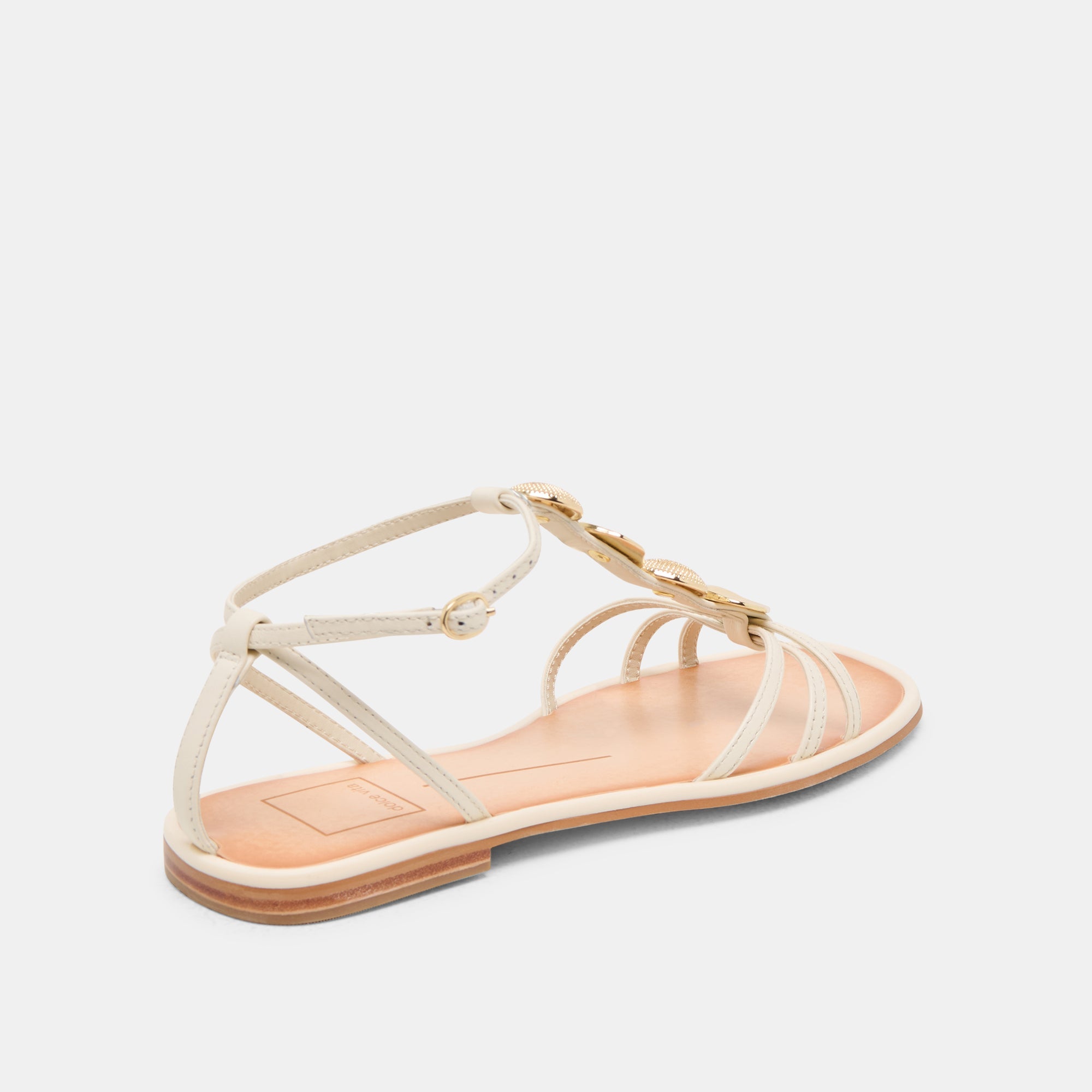 Faun Off White Leather Sandals | Dolce Vita Women