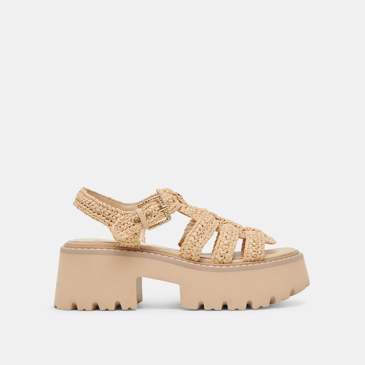 LATICE SANDALS LT NATURAL KNIT | Women Dolce Vita