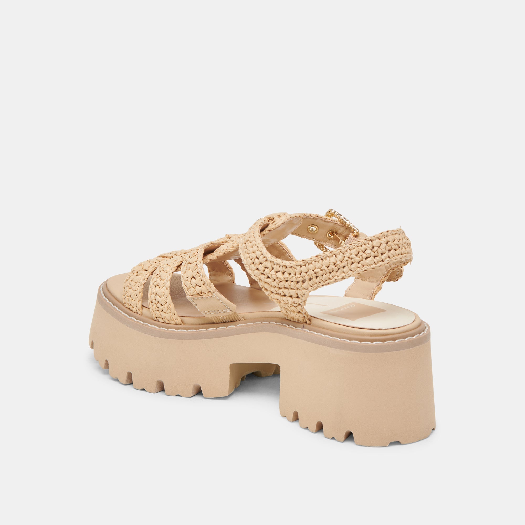 LATICE SANDALS LT NATURAL KNIT | Women Dolce Vita