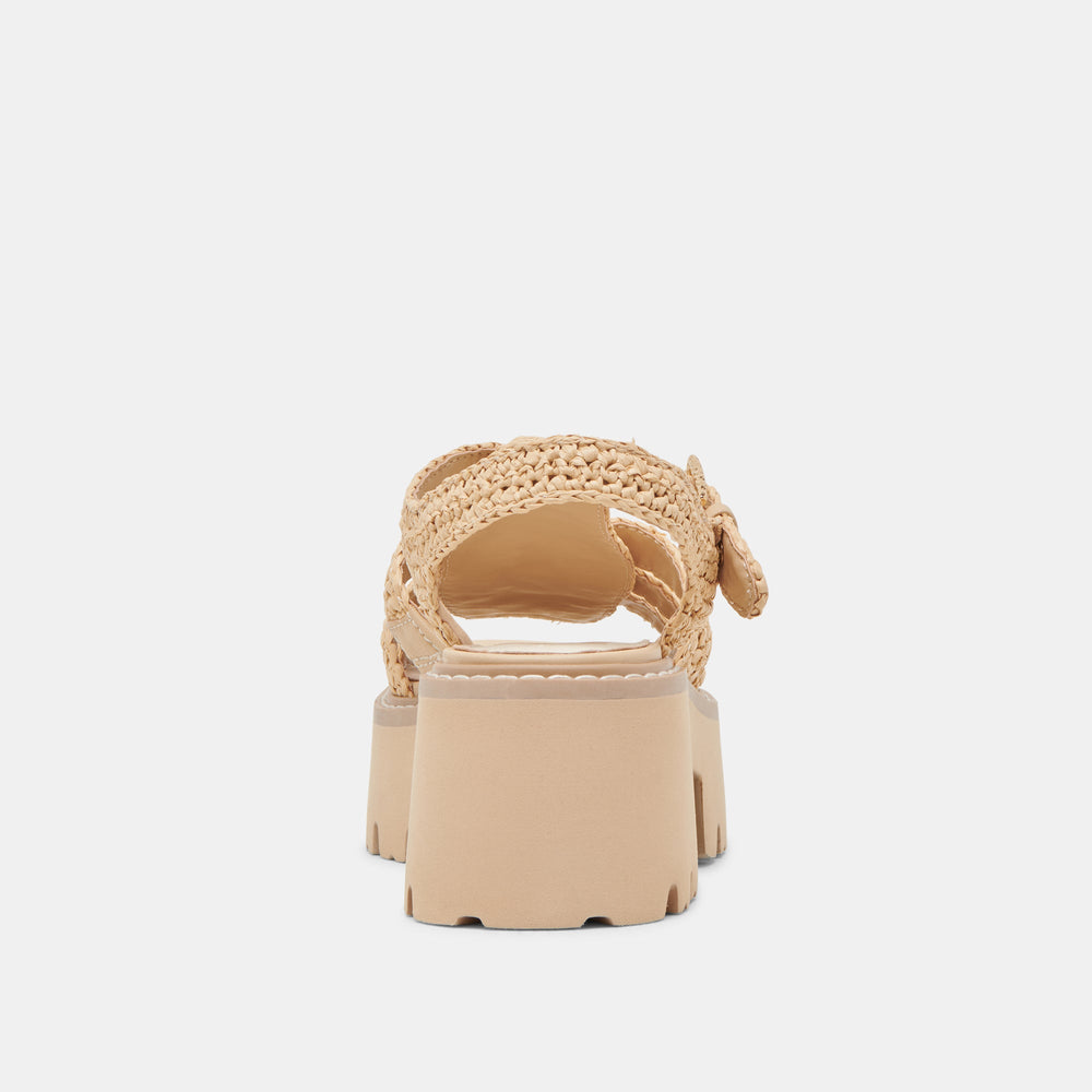 LATICE SANDALS LT NATURAL KNIT | Women Dolce Vita