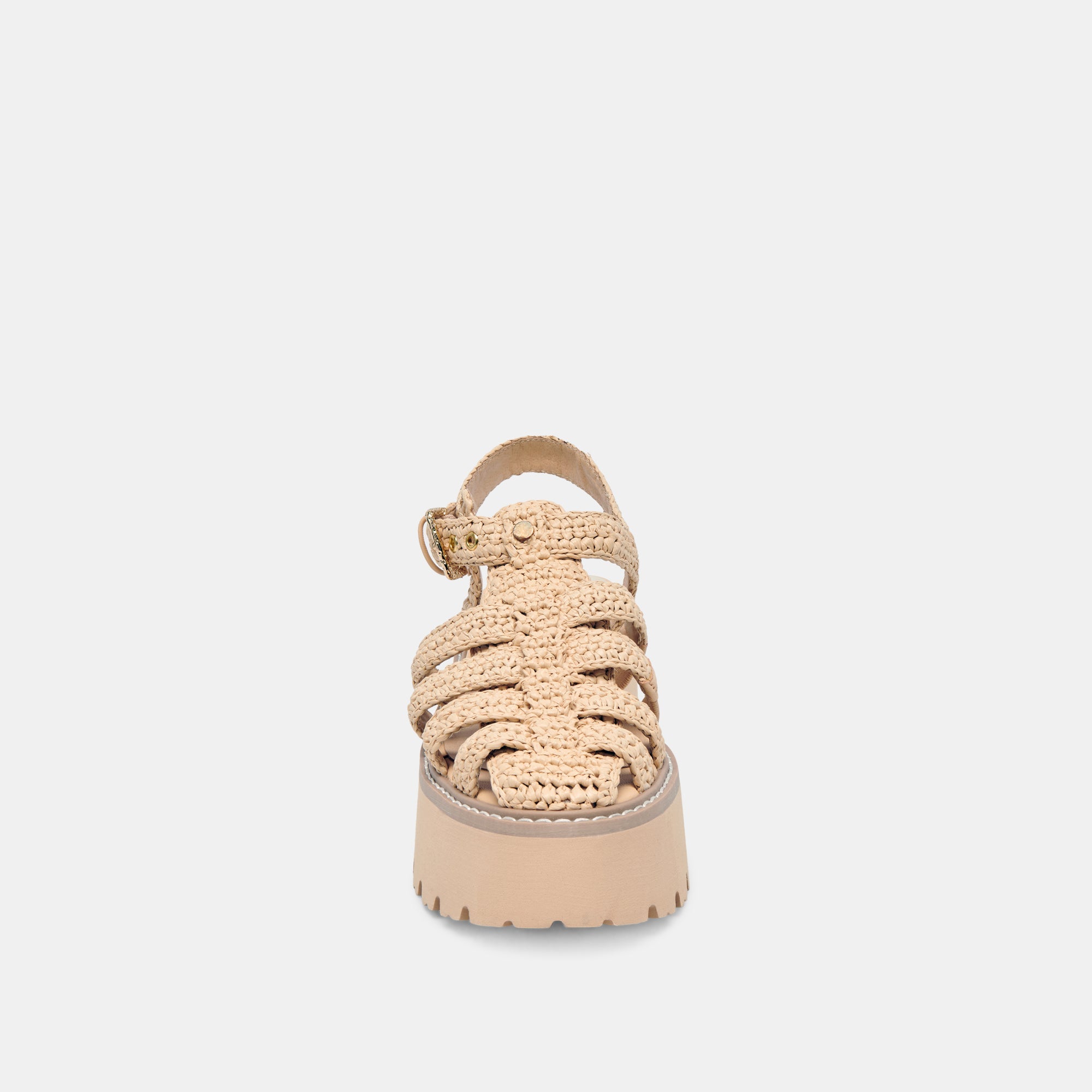 LASLY SANDALS NATURAL KNIT | Women Dolce Vita