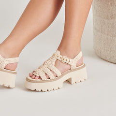 LATICE SANDALS OATMEAL KNIT | Dolce Vita Women