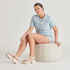 LATICE SANDALS OATMEAL KNIT | Dolce Vita Women