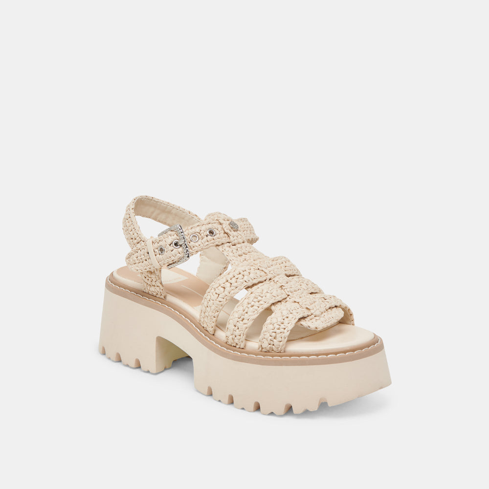 LATICE SANDALS OATMEAL KNIT | Dolce Vita Women