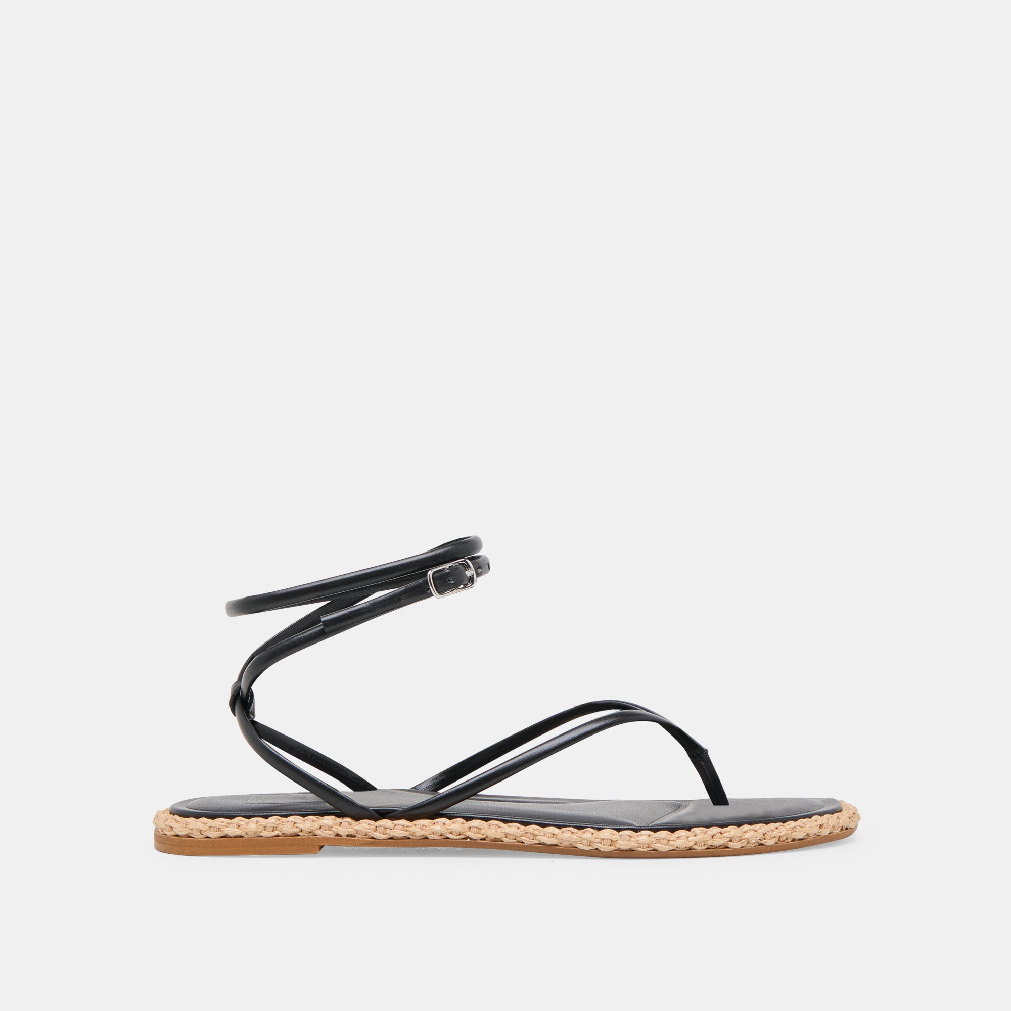 COVE SANDALS BLACK LEATHER | Women Dolce Vita