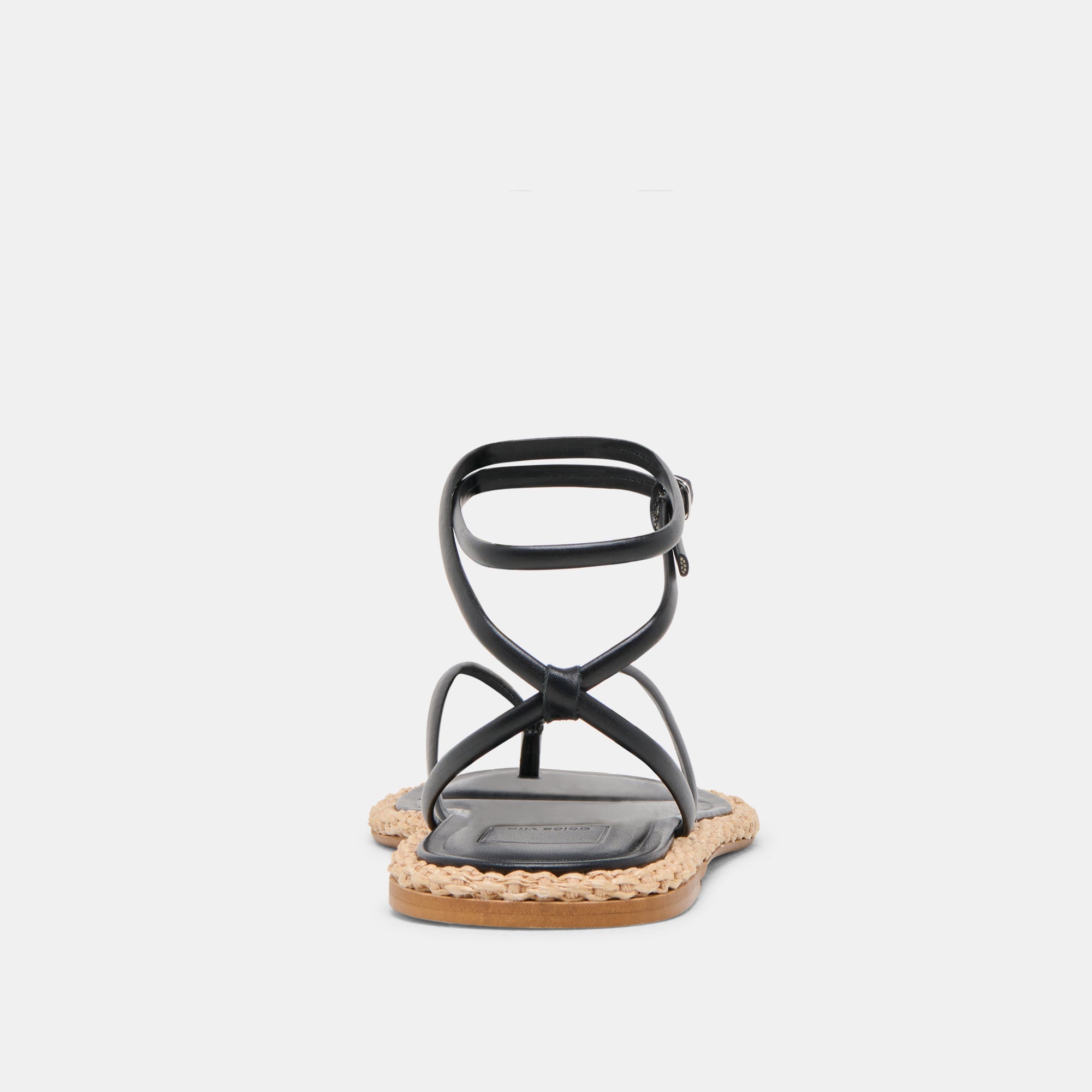 COVE SANDALS BLACK LEATHER | Women Dolce Vita