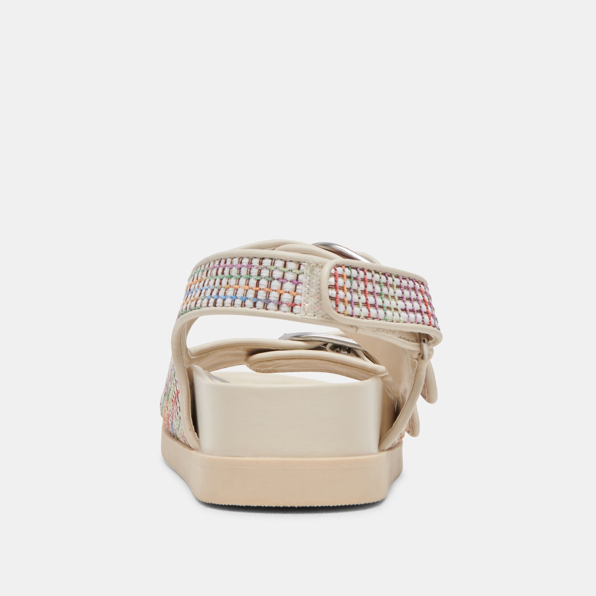 STARLA PRIDE SANDALS WHITE MULTI RAFFIA | Women Dolce Vita