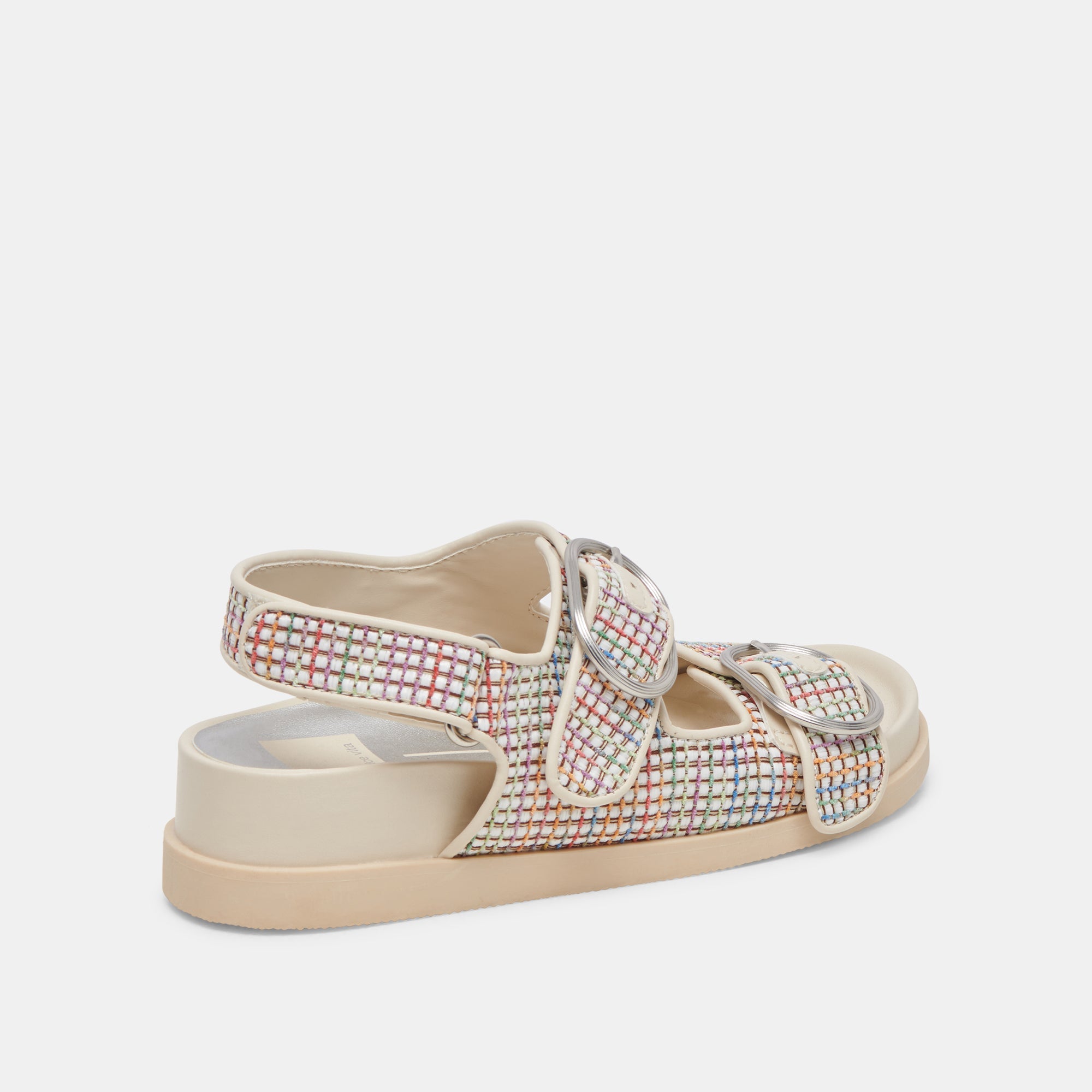 STARLA PRIDE SANDALS WHITE MULTI RAFFIA | Women Dolce Vita